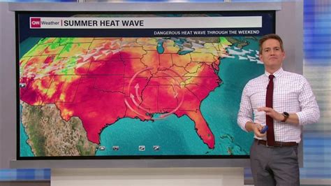 Heat Dome Traps Summer Heat Wave Through The Weekend Cnn