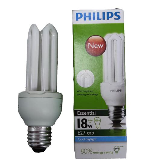 18w Cfl E27 Daylight 220v Philips Essential 18w Daylight E27 220v