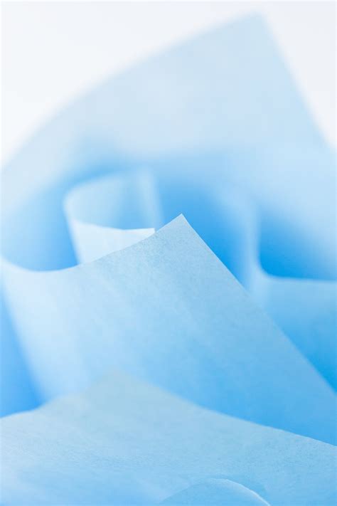 Cornflower Blue Tissue Paper Bulk 24 Sheets Dusty Blue Etsy