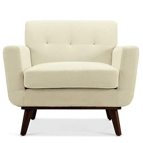 Belleze Modern Contemporary Upholstered Isaiah Mid Century Accent
