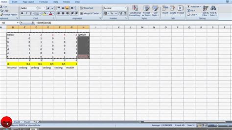Cara Mengkategorikan Data Menjadi 5 Kategori Di Excel