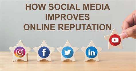 How Social Media Improves Online Reputation Social Media Course