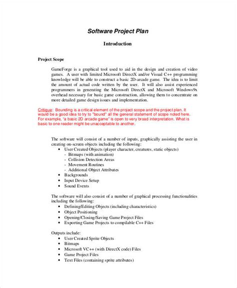 19 Simple Project Plan Templates Free Sample Example Format Download