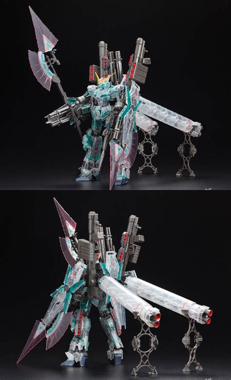 Mg 1100 Full Armor Unicorn Gundam Mechanical Clear Ver