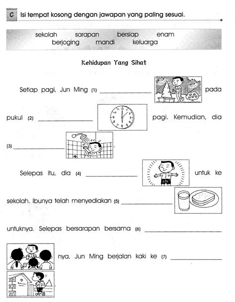 Latihan Menulis Tahun 1 Pdf Mari Dapatkan Latihan Bahasa Melayu Tahun