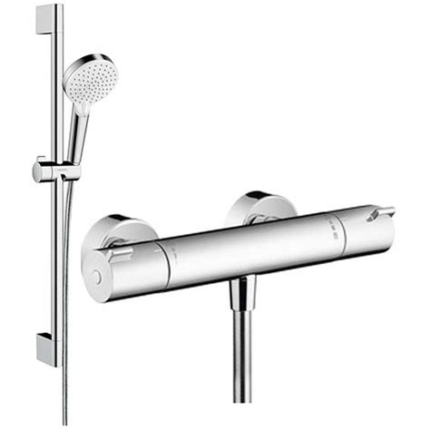 Shower valve faucet installation hansgrohe. Hansgrohe Ecostat 1001CL Thermostatic Shower Valve ...