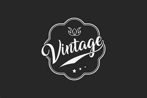 Retro Vintage Style Badge Logo Graphic By Bitmate Studio · Creative Fabrica