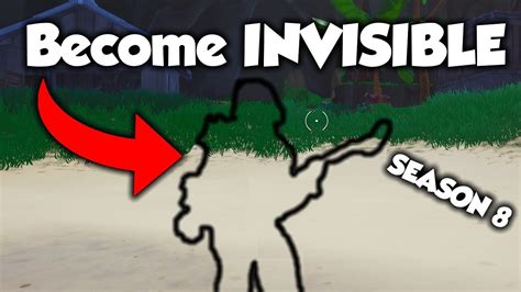 How To Go Invisible In Fortnite Season 8