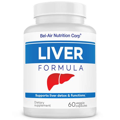 Liver Formula Liver Cleanse Detox And Support Supplement With Milk