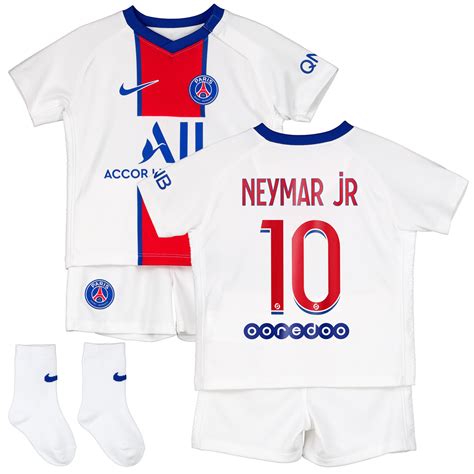 Neymar jr psg donruss soccer panini 2018/19 trading card #51. Paris Saint-Germain Away Stadium Kit 2020-21 - Infants ...