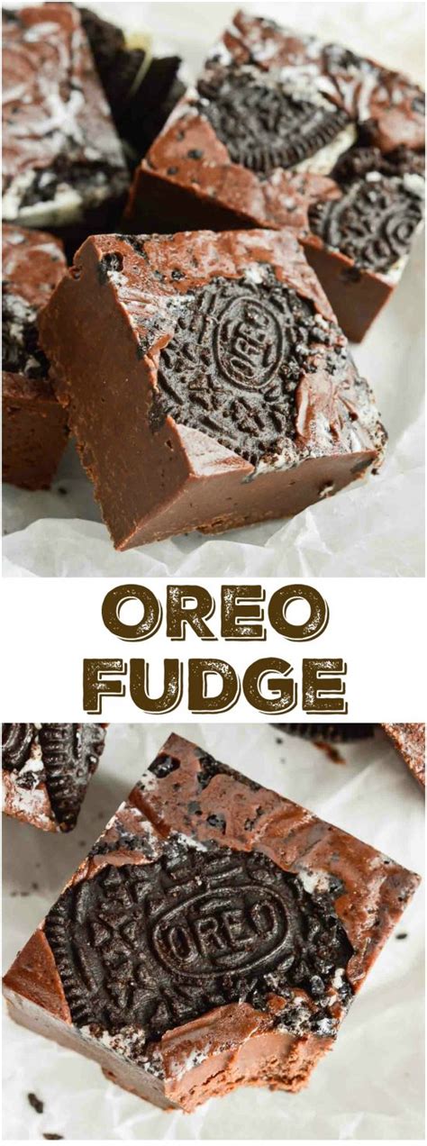 This easy fudge recipe is made without a saucepan or candy thermometer. Easy Oreo Microwave Fudge - WonkyWonderful