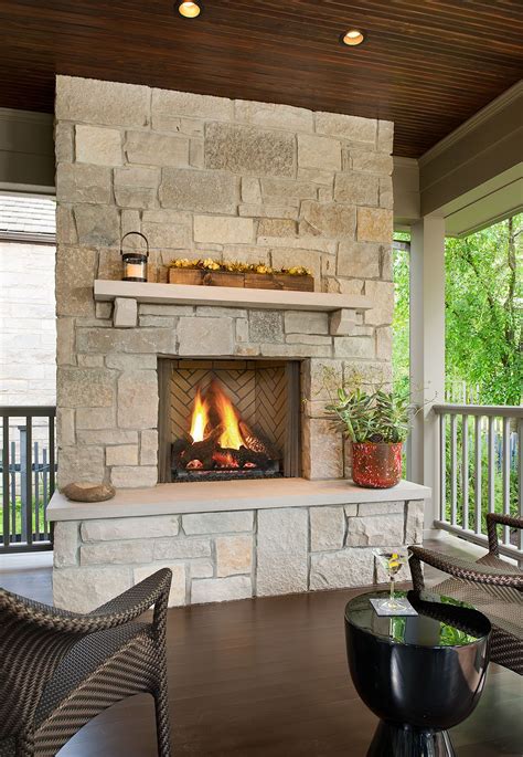 This Incredible Stone Fireplace Is More Than Just A Statement Piece It