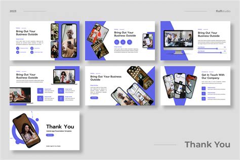 Go Mobile App Powerpoint Template Nulivo Market