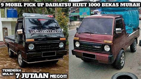 Harga Pick Up Daihatsu Hijet Bekas Murah Mulai Jutaan