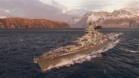 Wallpaper Battleship Game Kapal Bismarck Dunia Kapal Perang
