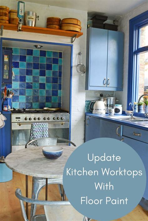 One of the simplest ways to stop costs from spiralling out of control when updating your kitchen is to retain its original layout, saving money on plumbing and electrics. How To Update A Kitchen With Painted Worktops | Kitchen ...