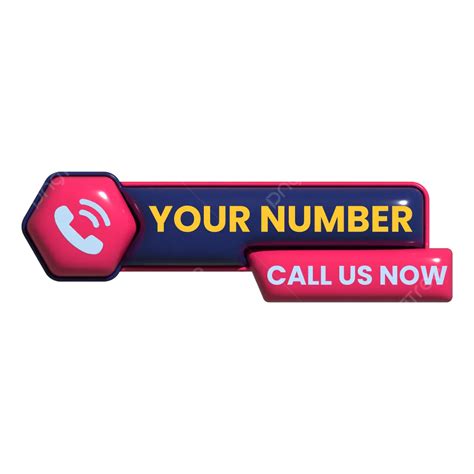 Call Us 3d Png Vector Psd And Clipart With Transparent Background