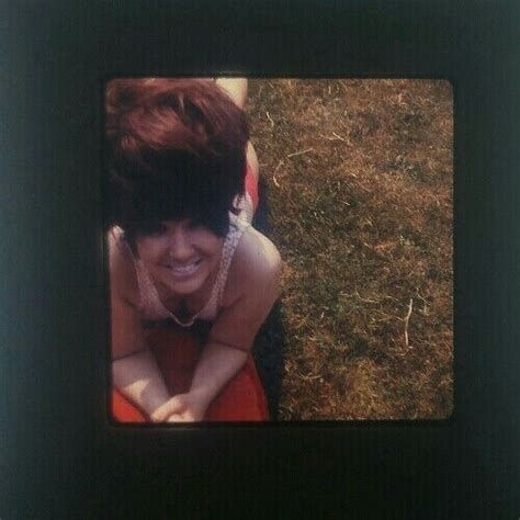 Vtg Original Slide Sexy Downblouse Risque Beehive Haired Woman 1970
