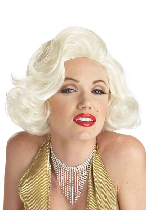 Adult Classic Marilyn Costume Wig Celebrity Accessories