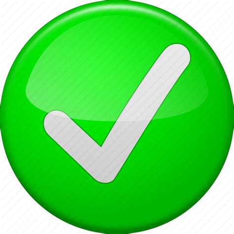 Accept Approve Check Confirm Ok Button Tick Yes Icon