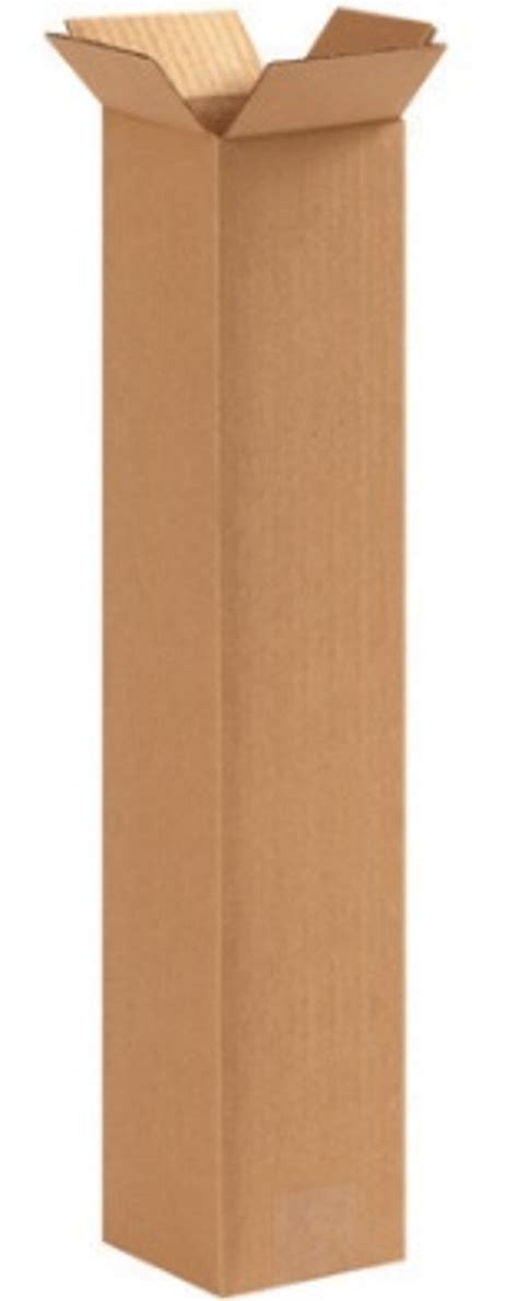 8 x 8 x 30 brown corrugated cardboard shipping box build a bundle™