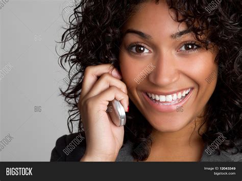 Woman On Phone Image And Photo Free Trial Bigstock