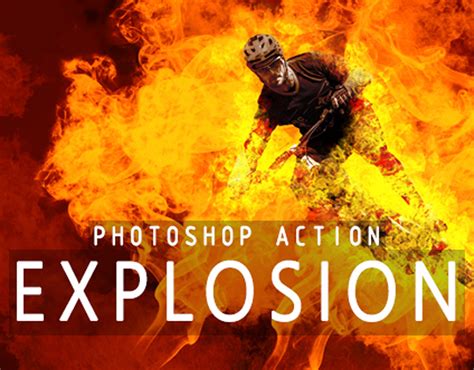 Explosion Photoshop Action On Behance