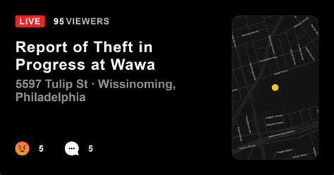 Report Of Theft In Progress At Wawa Citizen Instant 911 Crime And