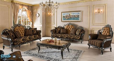 set sofa tamu mewah italian klasik ruang tamu set terbaru royal