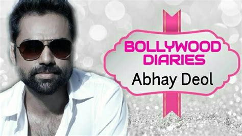 10 Things You Should Know About Abhay Deol Bollywood Diaries Youtube