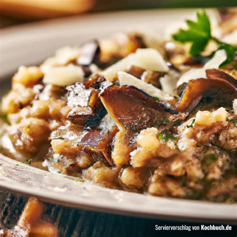 Einfaches 30 Min Rezept für Risotto mit Pilzen