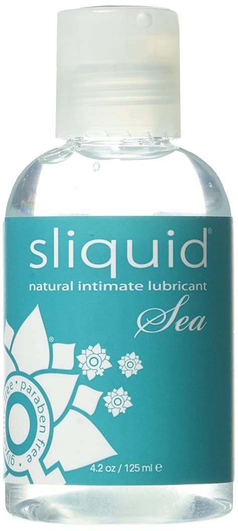 Sliquid Naturals Sea Water Based Lube 4 2oz Sensual Flix