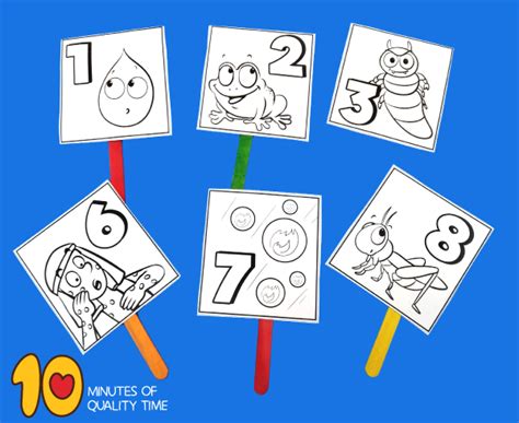 The 10 Plagues of Egypt Craft – 10 Minutes of Quality Time