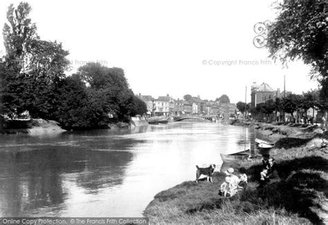 Photo Of Bridgwater The River Parrett 1927 Francis Frith