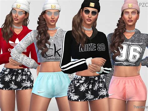 Sims 4 Clothing Sets With Images Sims 4 Sims 4