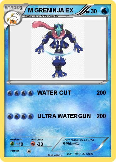 600 x 470 png pixel. Pokémon M GRENINJA EX 9 9 - WATER CUT - My Pokemon Card