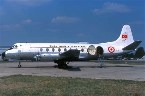 Türk Hava Kuvvetleri Turkish Air Force Vickers Viscount 794d 430 Viscount Air Force Aircraft