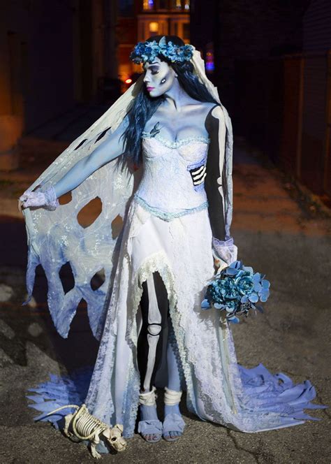 Diy Costume The Corpse Bride Halloween Bride Costumes Corpse Bride Halloween Costume Corpse