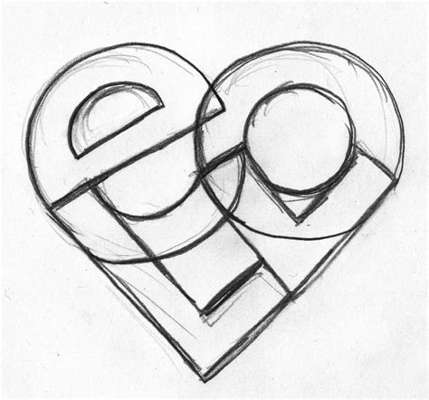Love Letters Name Drawings Art Drawings Simple Cool Art Drawings