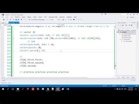 vector , struct , pair - YouTube