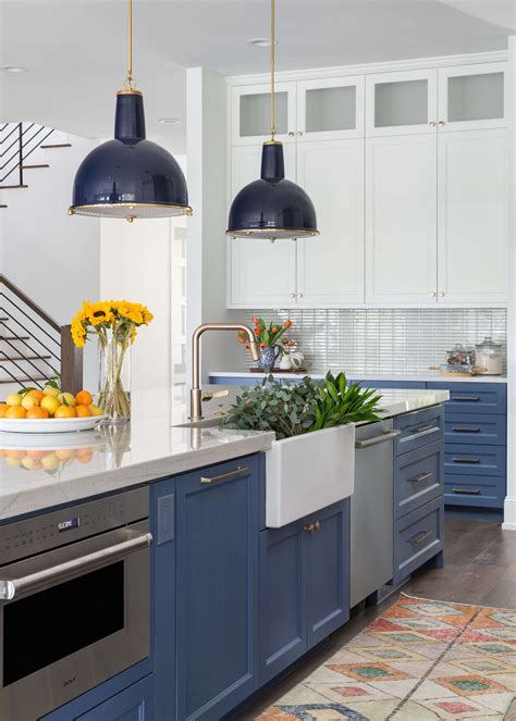 Want A Bigger Brighter Kitchen Get The Two Toned Look — Designed