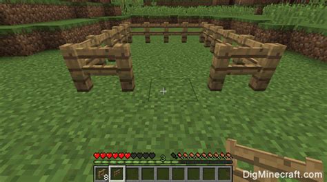 How To Build A Fence In Minecraft Builders Villa