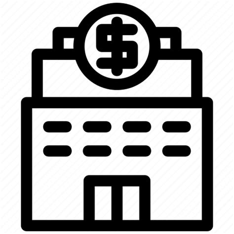 Bank Business Banking Finance Financial Money Icon Download On