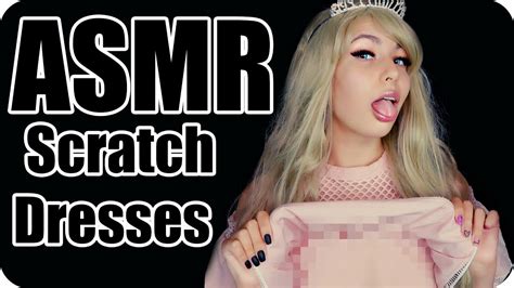 Asmr Scratching Dresses 🤍 Asmr Echo Youtube