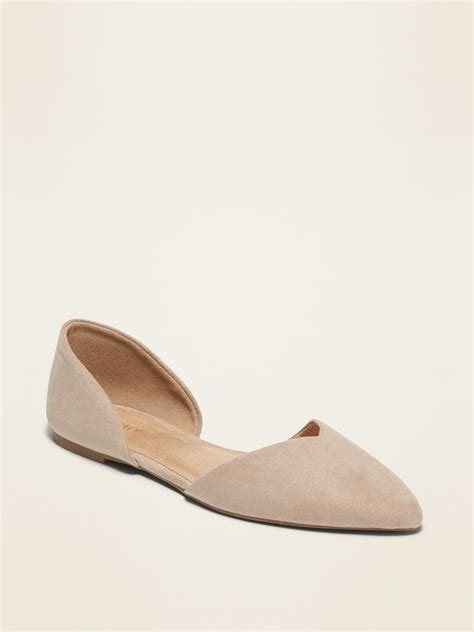 Pointy Toe D Orsay Flats For Women Old Navy