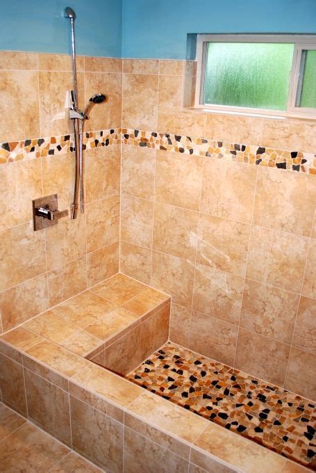 How to make a shower base with concrete. tranquil tiled roman tub | Bathroom design small, Small ...
