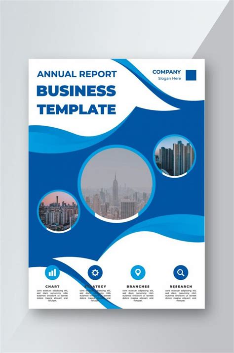 Gambar Sampul Laporan Tahunan | Template Psd & Png,Vektor Download