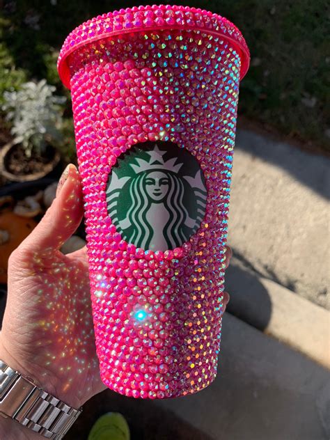 Starbucks Neon Pink Studded Tumbler Cup Sold Out