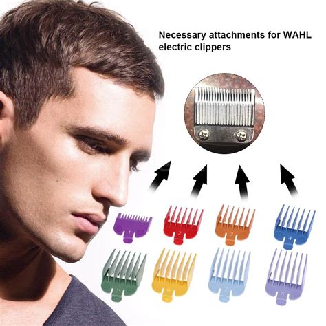 Confused with hair clipper sizes and crazy things like clipper blade lengths or guard sizes? 8 Sizes Limit Comb Hair Clipper Guide Guard Attachment Haircut Replacement Z5Y9 | eBay