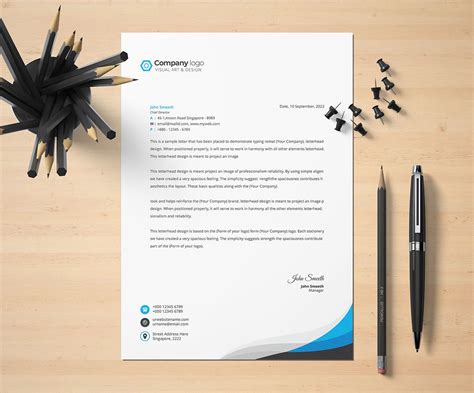 That's my communication/writing/editing services business. 2 Company Addresses With 2 Logos On Letterhead / Blank ...